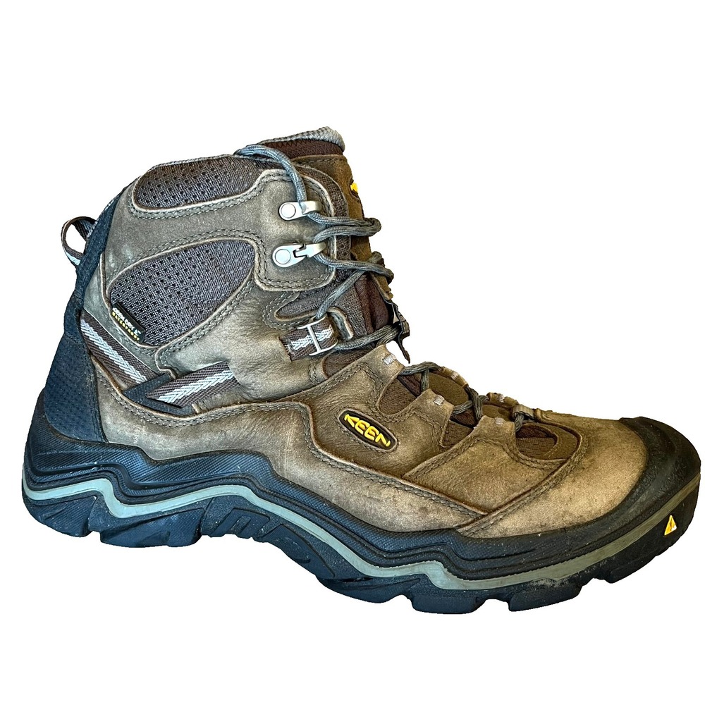 Keen Durand Mid Waterproof Leather Hiking Boots Brown Mens 11.5 UK 10.5 EU 45